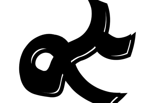 酔っ払ってる風な文字「よ」